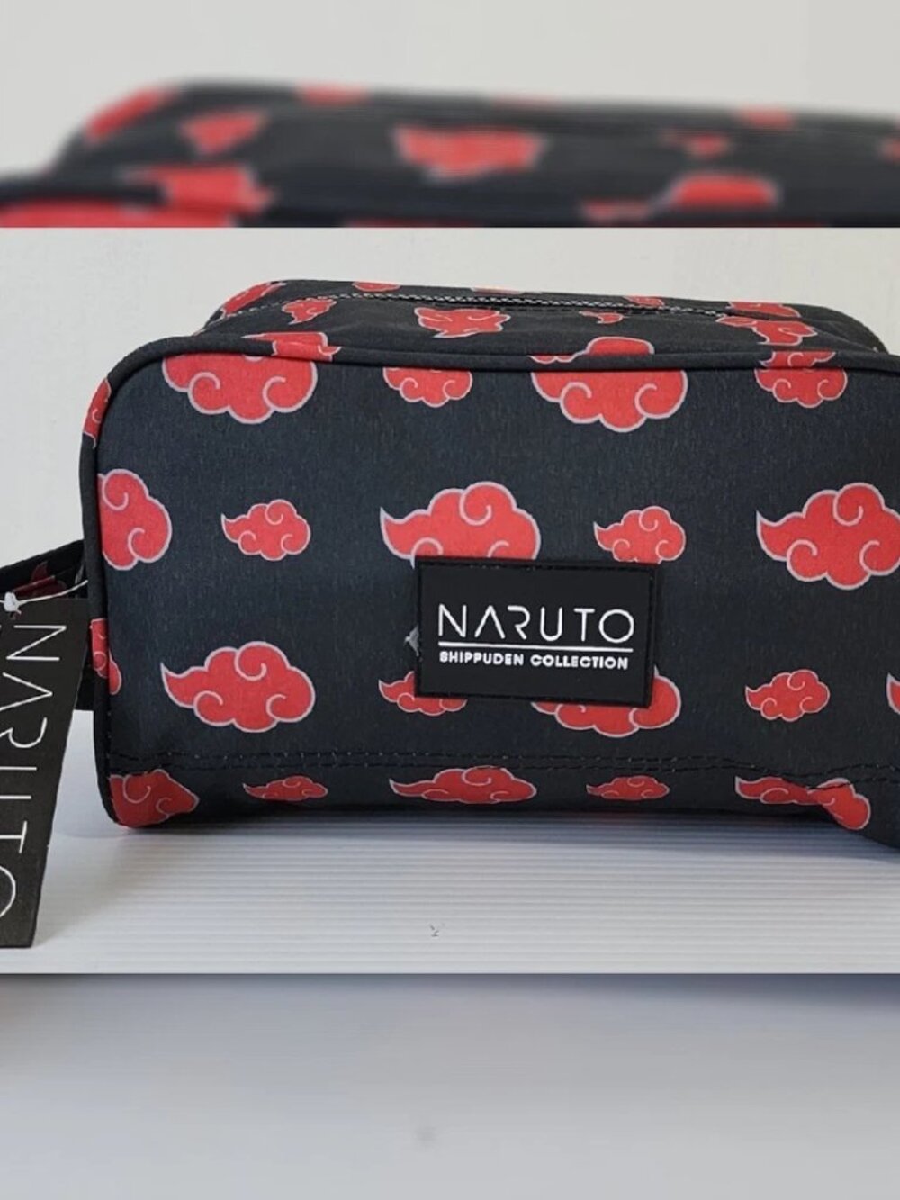 BIOWORLD NARUTO TOILETRY TRAVEL SHAVE BATH BAG ALLOVER PRINT LIMITED EDITION